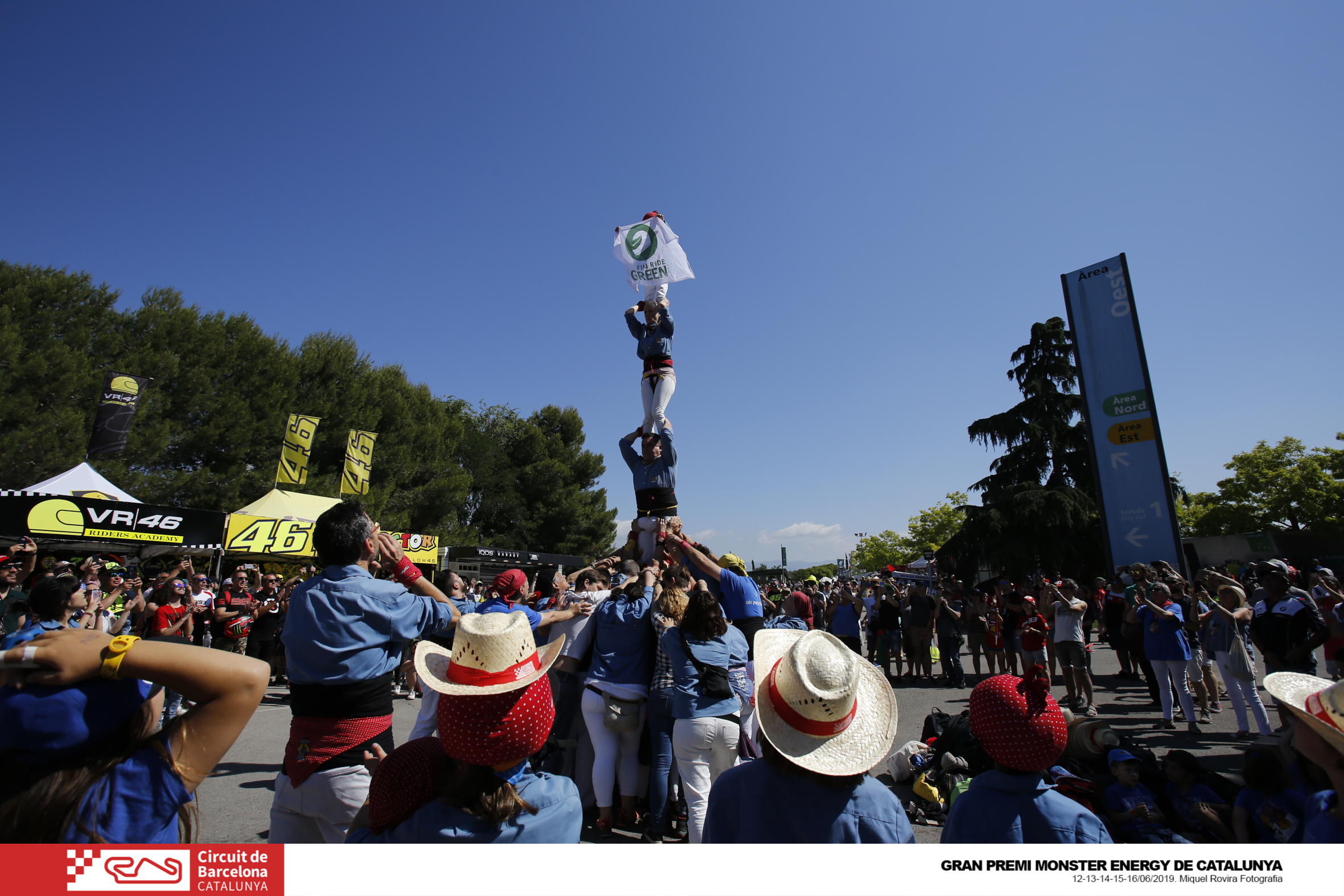 Foto Castellers MotoGP 2019