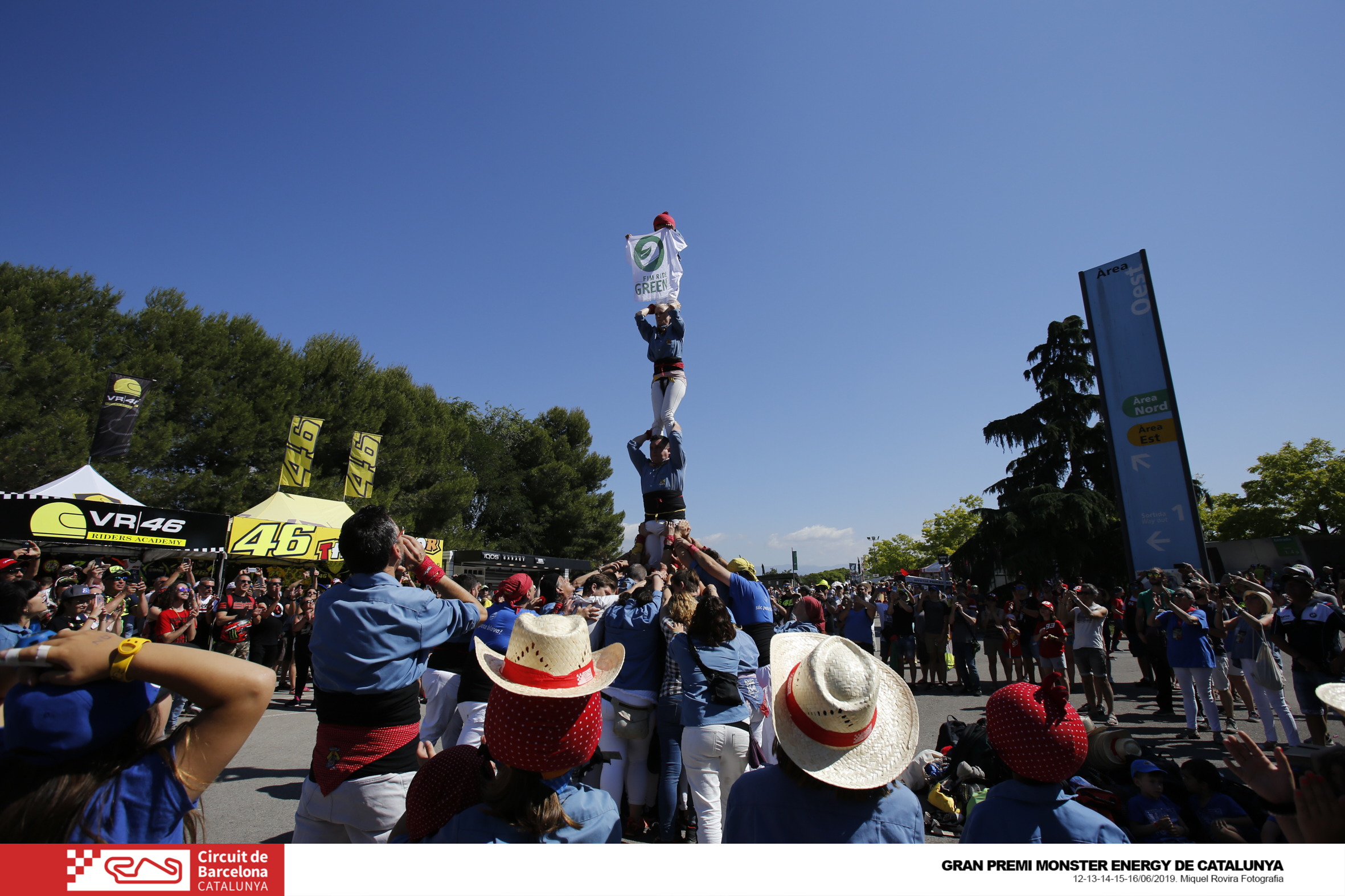 Foto Castellers MotoGP 2019